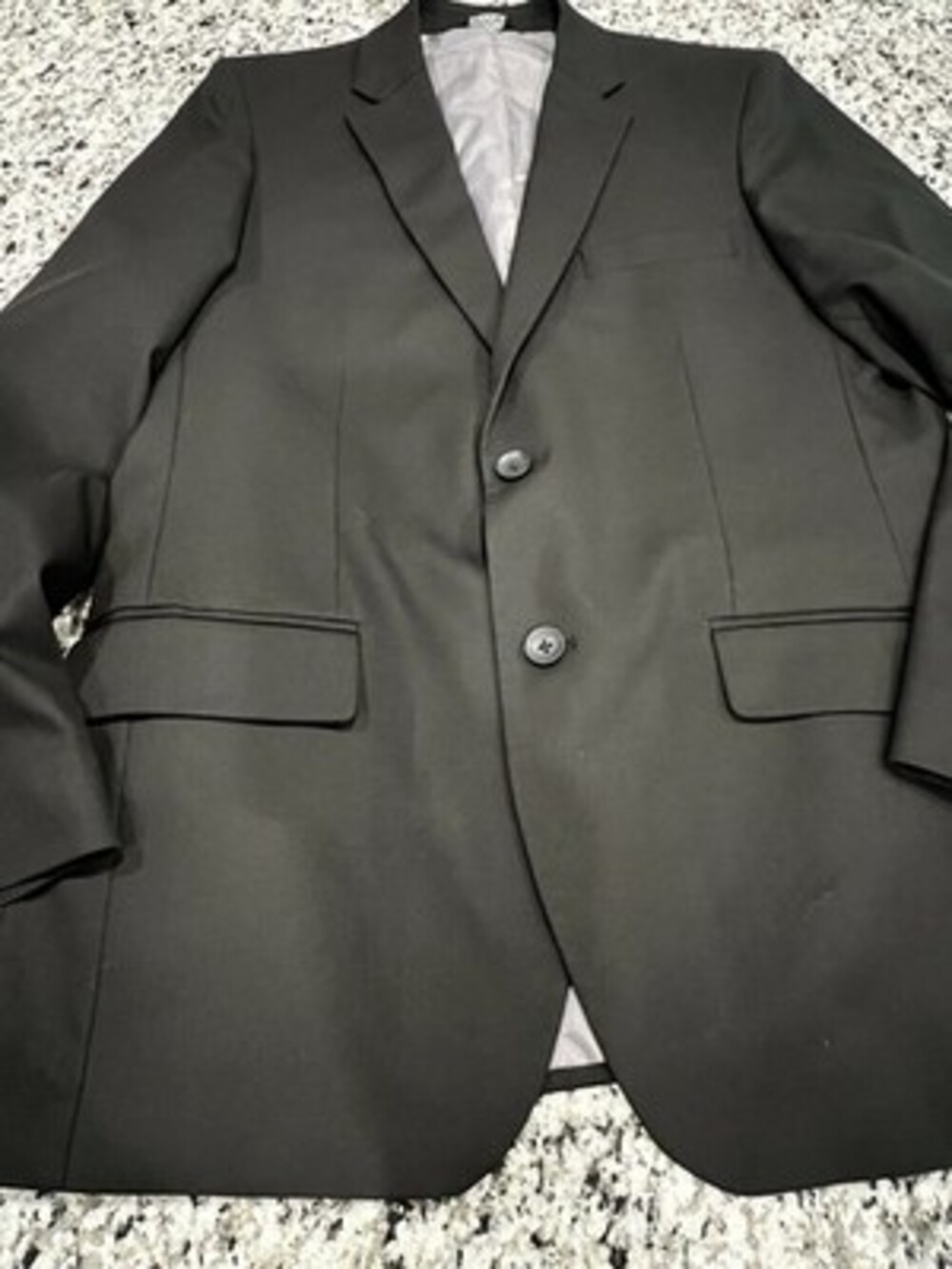 Haggar H26 Men’s Blazer 40R Black Tailored Fit Suit Jacket